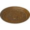 Ekena Millwork Carlsbad Ceiling Medallion (Fits Canopies up to 5 1/2"), 31 1/8"OD x 1 1/2"P, Smokey Topaz Crackle CM31CASTC - alternate 3